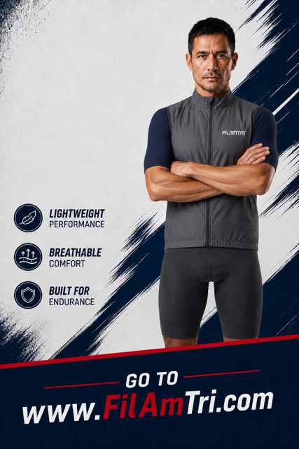 Dark Blue/Dark Gray Cycling Vest (2026 collection)