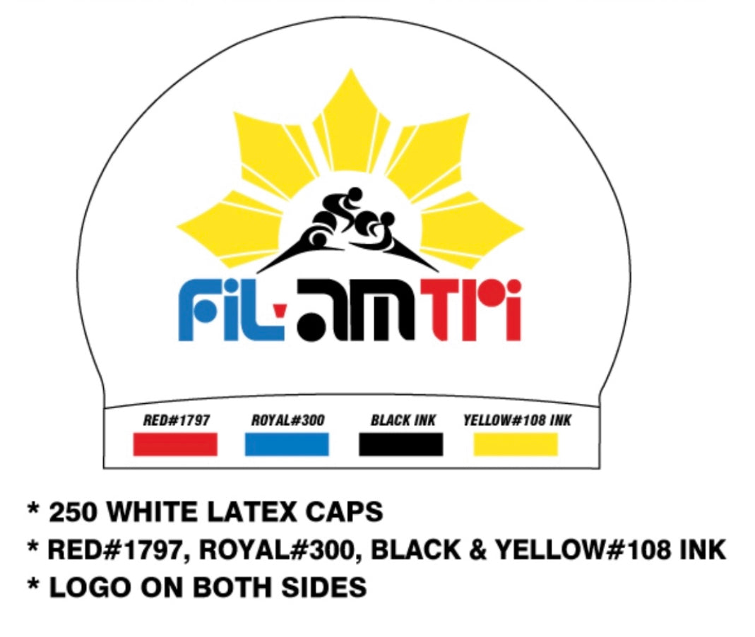 Swim Cap (2 Cap, Sold as Pair)