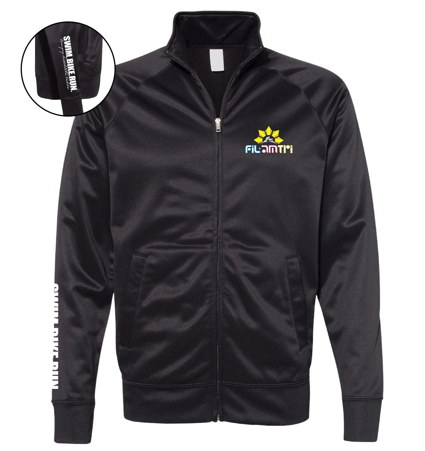 Track Jacket- Swim Bike Run